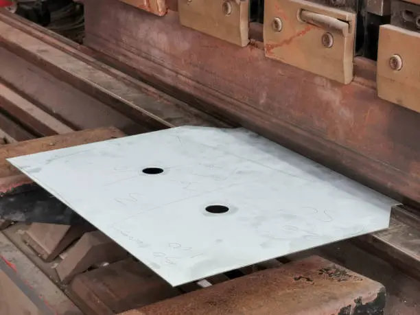 Mild Steel Plate Cutting